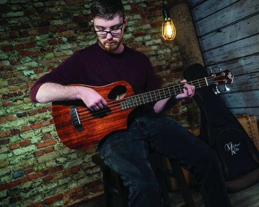 Acoustic Electric Travel Bass Guitar N71562
