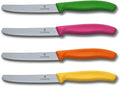 Swiss Classic 4-Piece 4.5" Round Tip Paring Knife Set by Victorinox