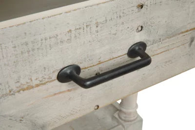 Whitewash End Table B9538