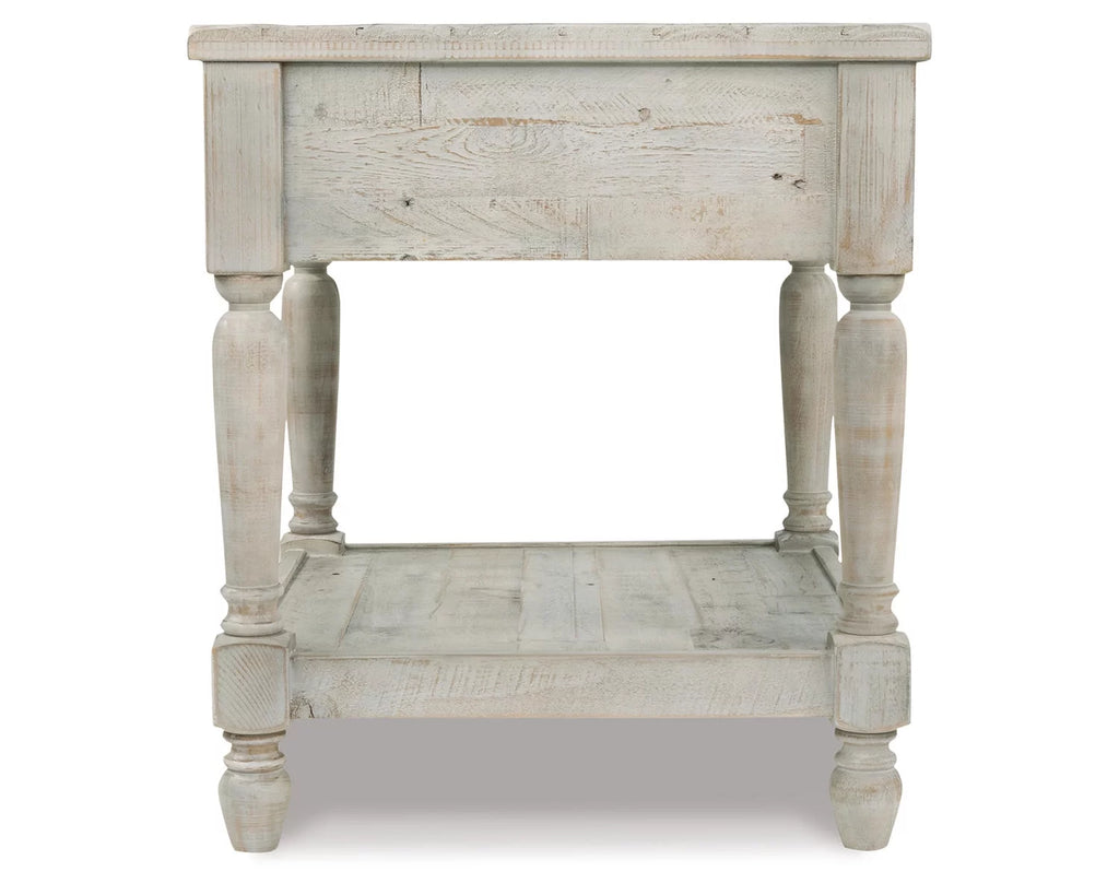 Whitewash End Table B9538