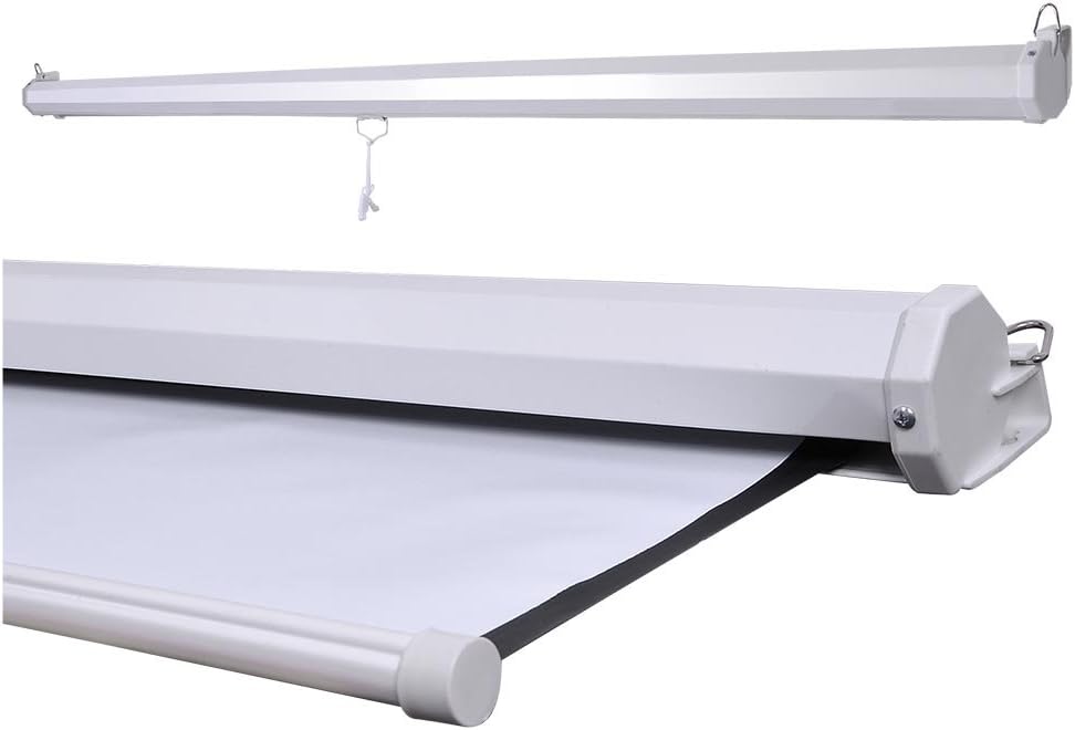 100" 16:9 Manual Pull Down Projector Screen Z400