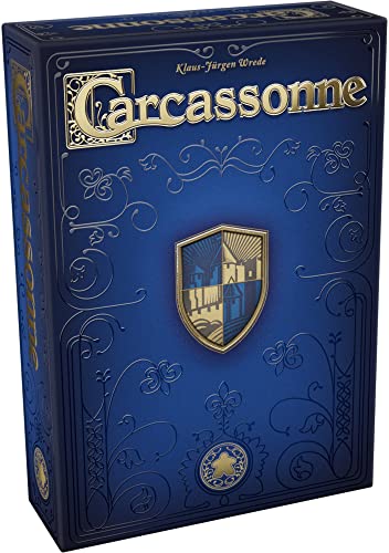 Carcassonne 20th Anniversary Edition| Family Board Game for Adults and Kids | Strategy /Adventure Game | Ages 7+ | 2-5 Players | Avg. Playtime 30-45 Minutes | Made by Z-Man Games