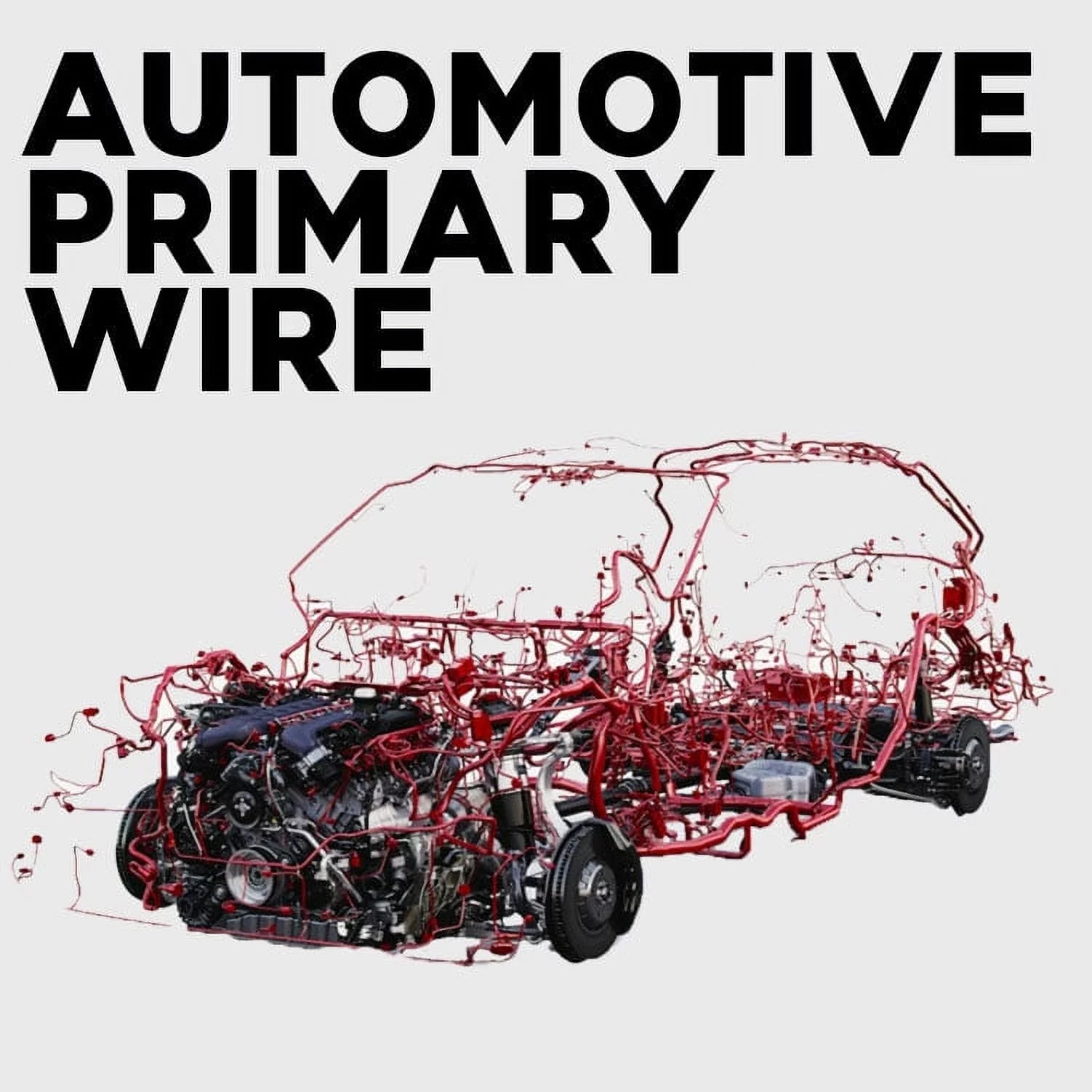 14 Gauge Automotive Primary Wire 500ft 8 Color Bundle Set for Trailer and Lighting Circuits C114