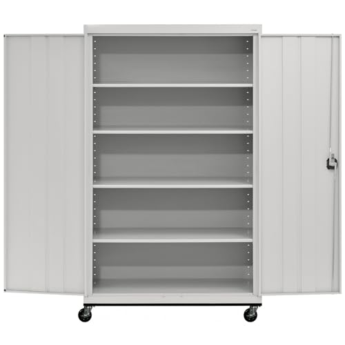 Mobile Storage Cabinet, Charcoal F915