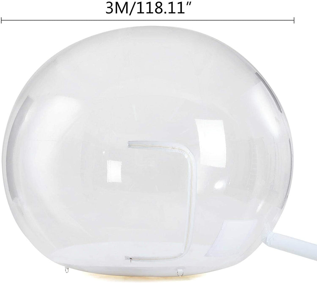 9.8ft Inflatable Bubble Tent PVC Clear for Outdoor Dome Camping R6405