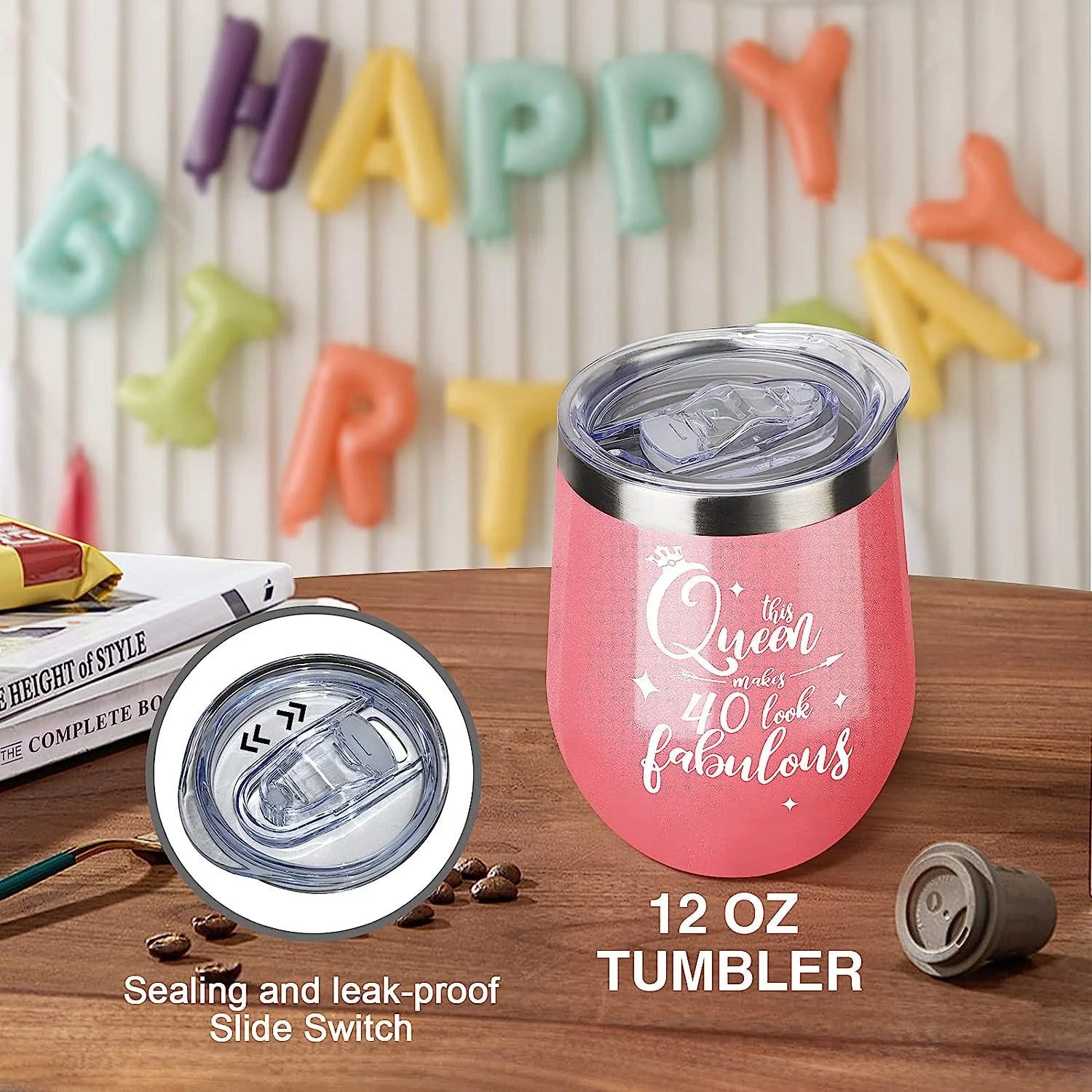 40th Birthday Gifts for Women, 7 Pcs A46215