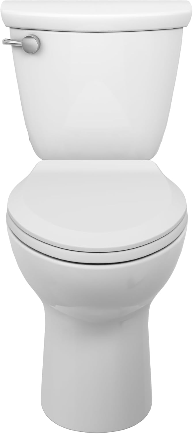 Two-Piece Elongated Toilet with Slow-Close Seat, Chair Height, 1.28 GPF T461586