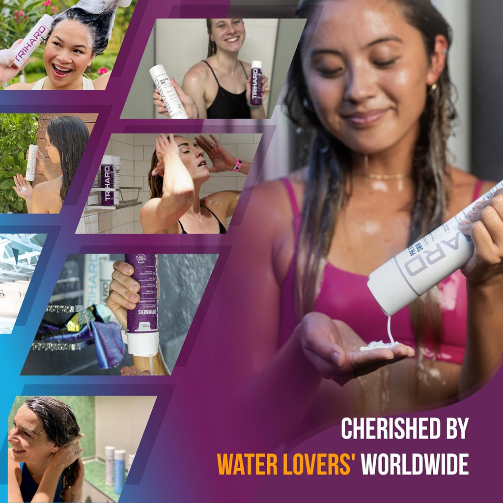 Chlorine Removal Shampoo, Conditioner & Body Wash Set H153