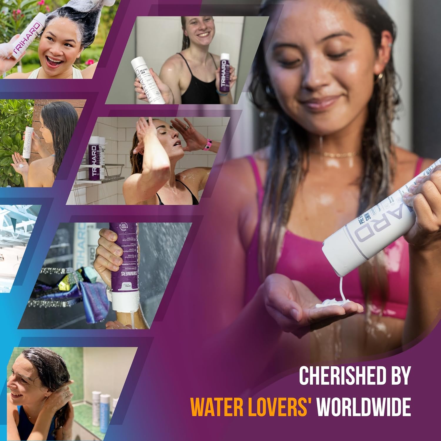 Chlorine Removal Shampoo, Conditioner & Body Wash Set H153
