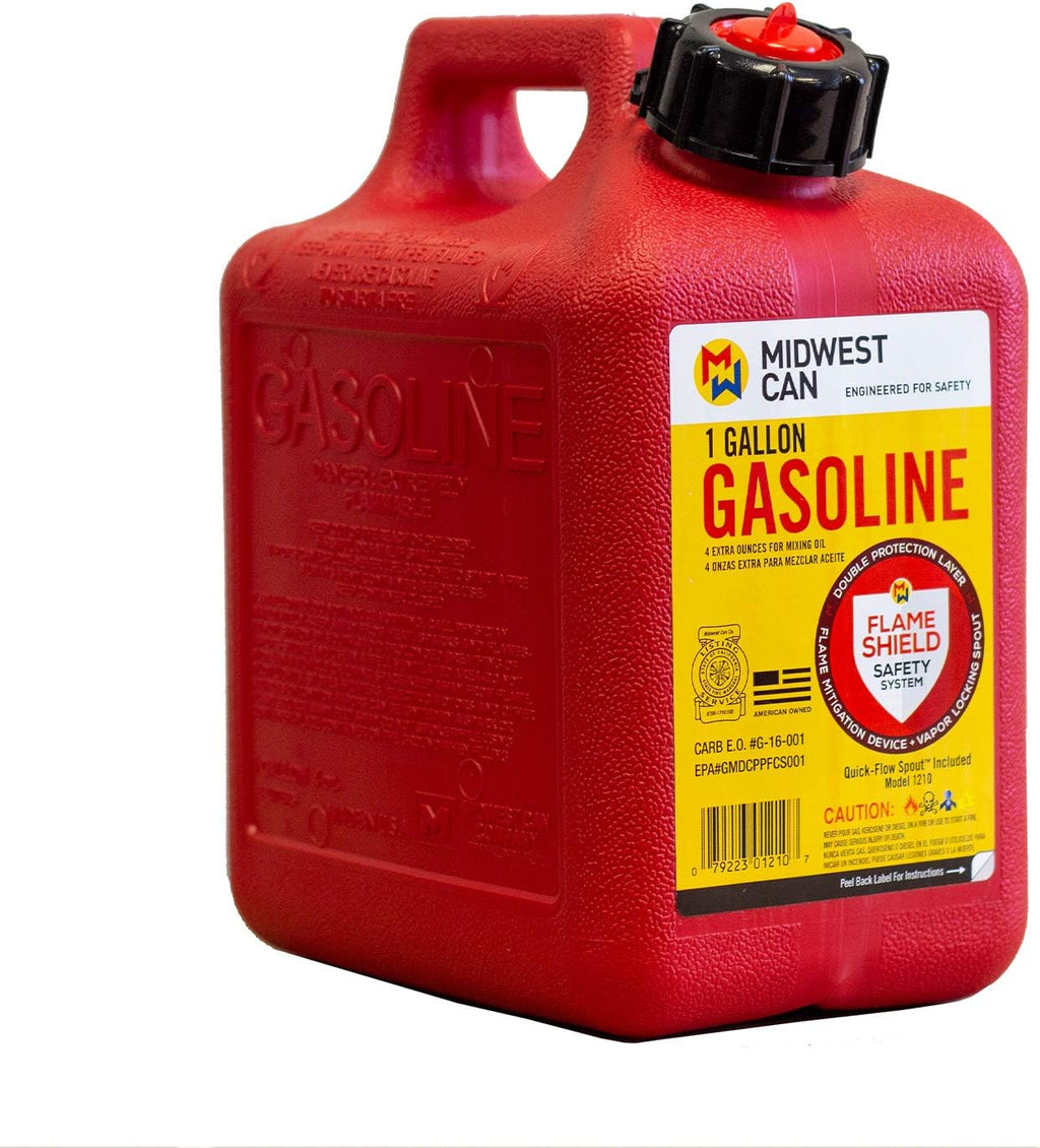 Auto Shut Off Gasoline Can - 1 Gallon E26858