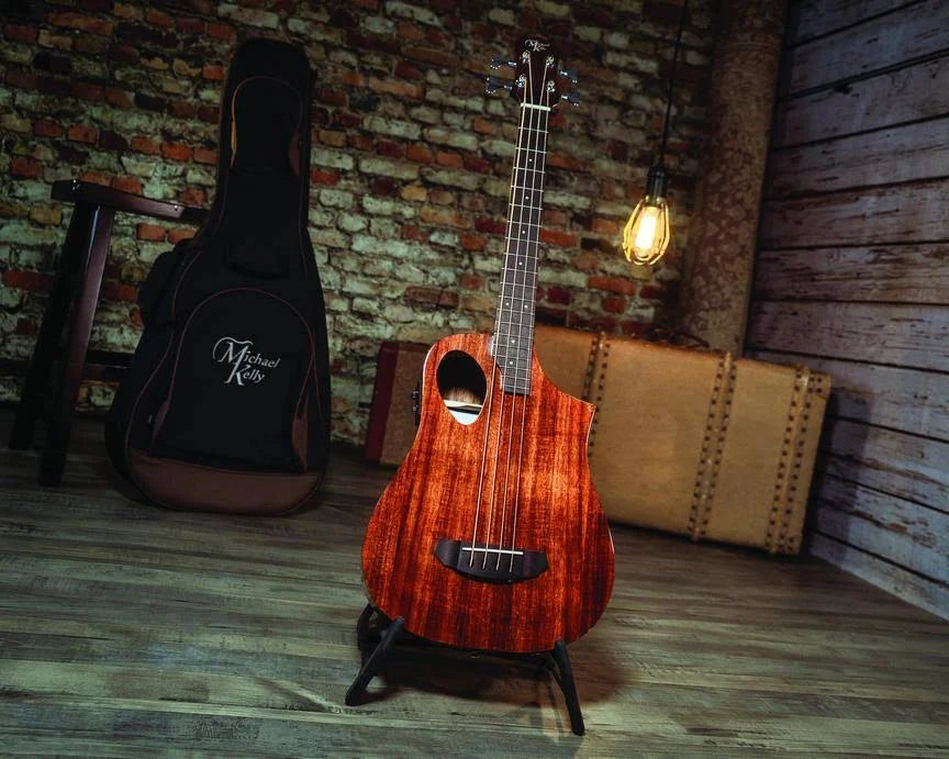 Acoustic Electric Travel Bass Guitar N71562