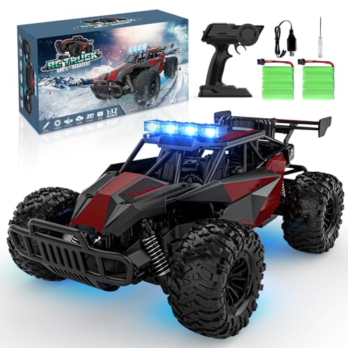 Remote Control Car, 2.4GHz High Speed 33KM/H RC Truck, Off Road with LED Headlight Z515