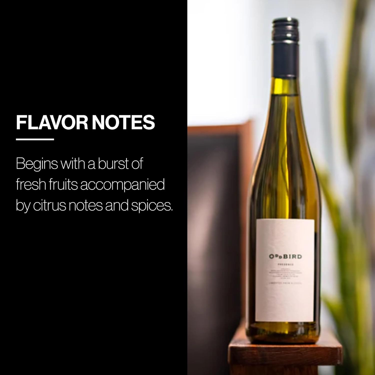 Non-Alcoholic White Wine, Organic, Floral & Citrus, 25.4 Fl Oz F87603