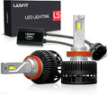 LASFIT LS Plus H11 H8 H9 LED Bulb - Super Bright 72W 8000LM 6000K Cool White Waterproof