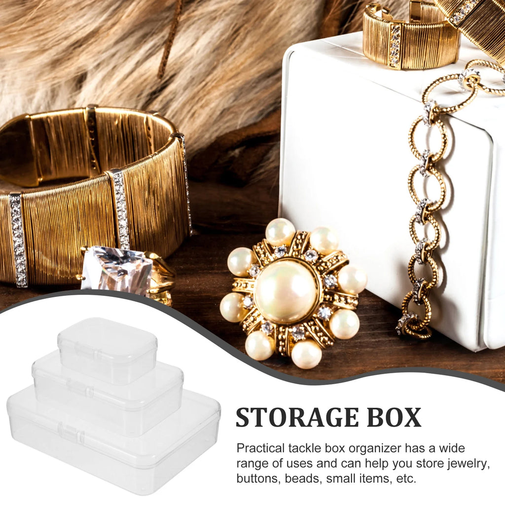 Storage Baskets with Lids Plastic Box B337