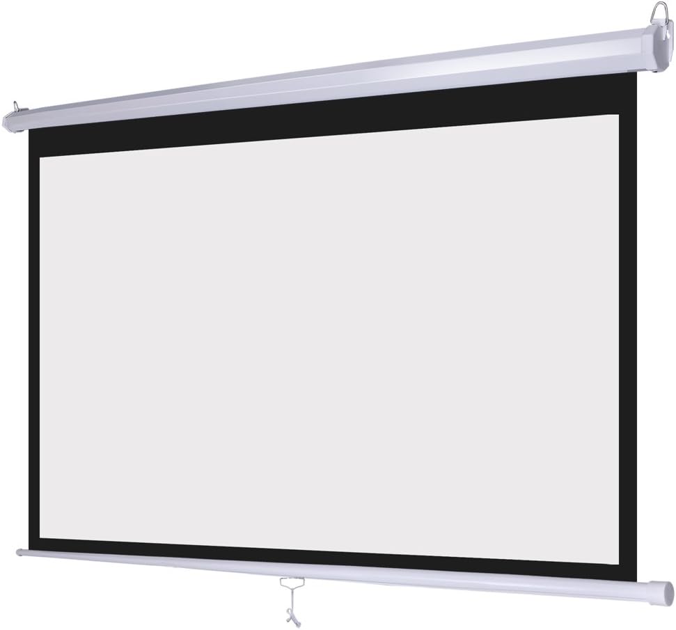 100" 16:9 Manual Pull Down Projector Screen Z400
