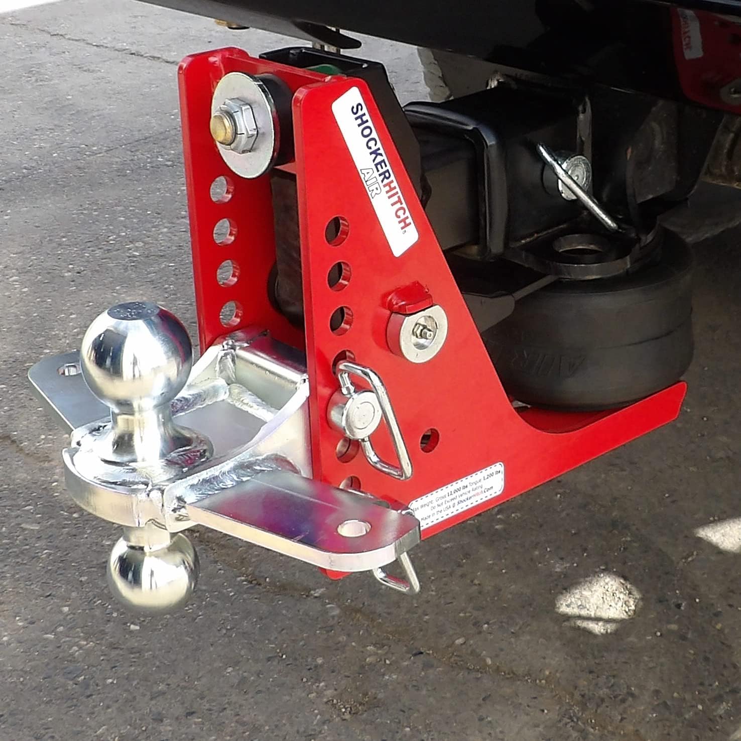 2" Hitch Ball Mount with Sway Control, 12,000 lbs A64286