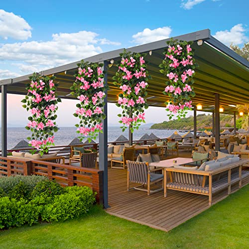 UV Resistant Artificial Hanging Bougainvillea Vine for Indoor Outdoor Décor P287126