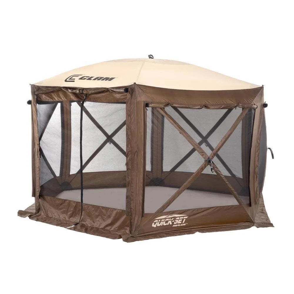 Portable Outdoor Gazebo Canopy Tent with Floor Tarp P55496