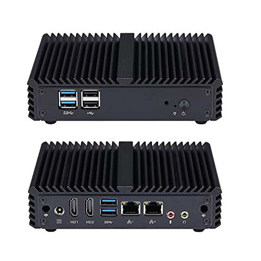 Windows 10 Mini Desktop Computer Fanless CPU Intel Pentium J3710 Quad Core-8GB RAM 128GB SSD Dual Band WiFi/BT4.0