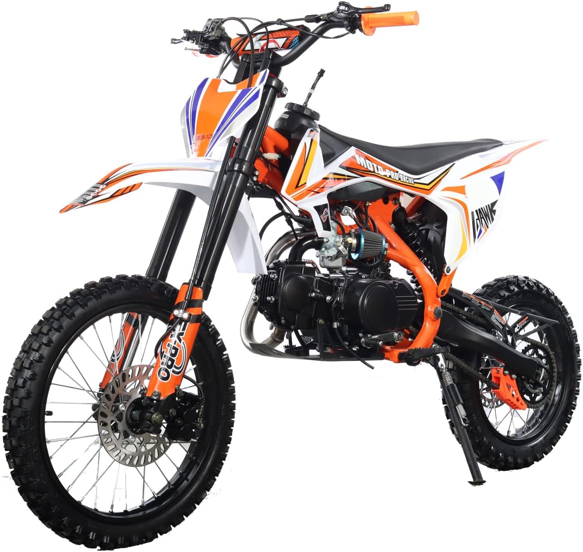 125cc Dirt Bike with 4-Speed Manual Transmission, 17"/14" Tires Y77880