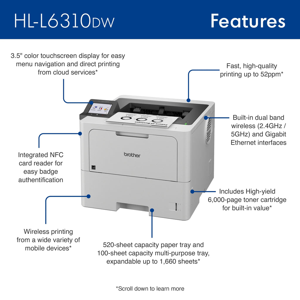 Monochrome Laser Printer V8978