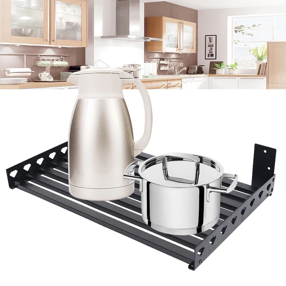 Wall Mount Microwave Oven Bracket with 4 Hooks V829