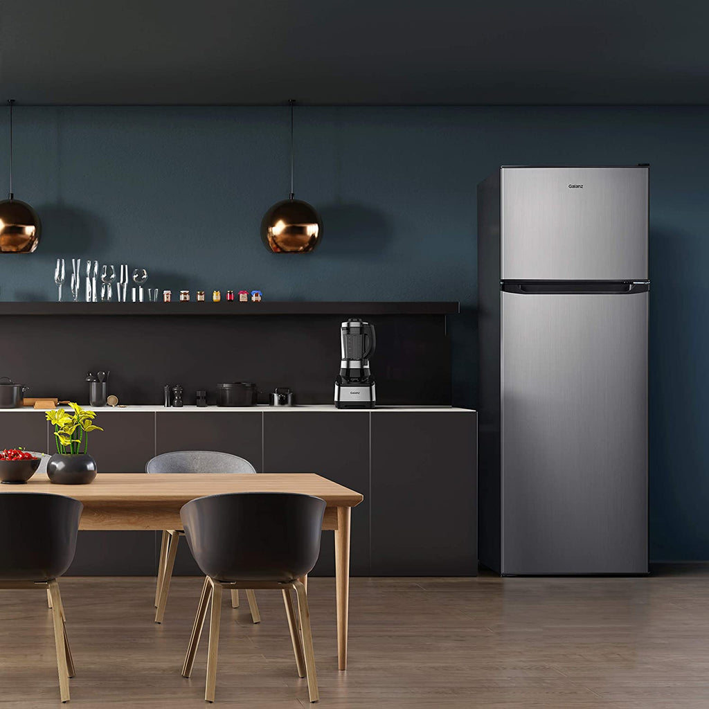 Top Freezer Refrigerator, Frost Free, Stainless Look K836440