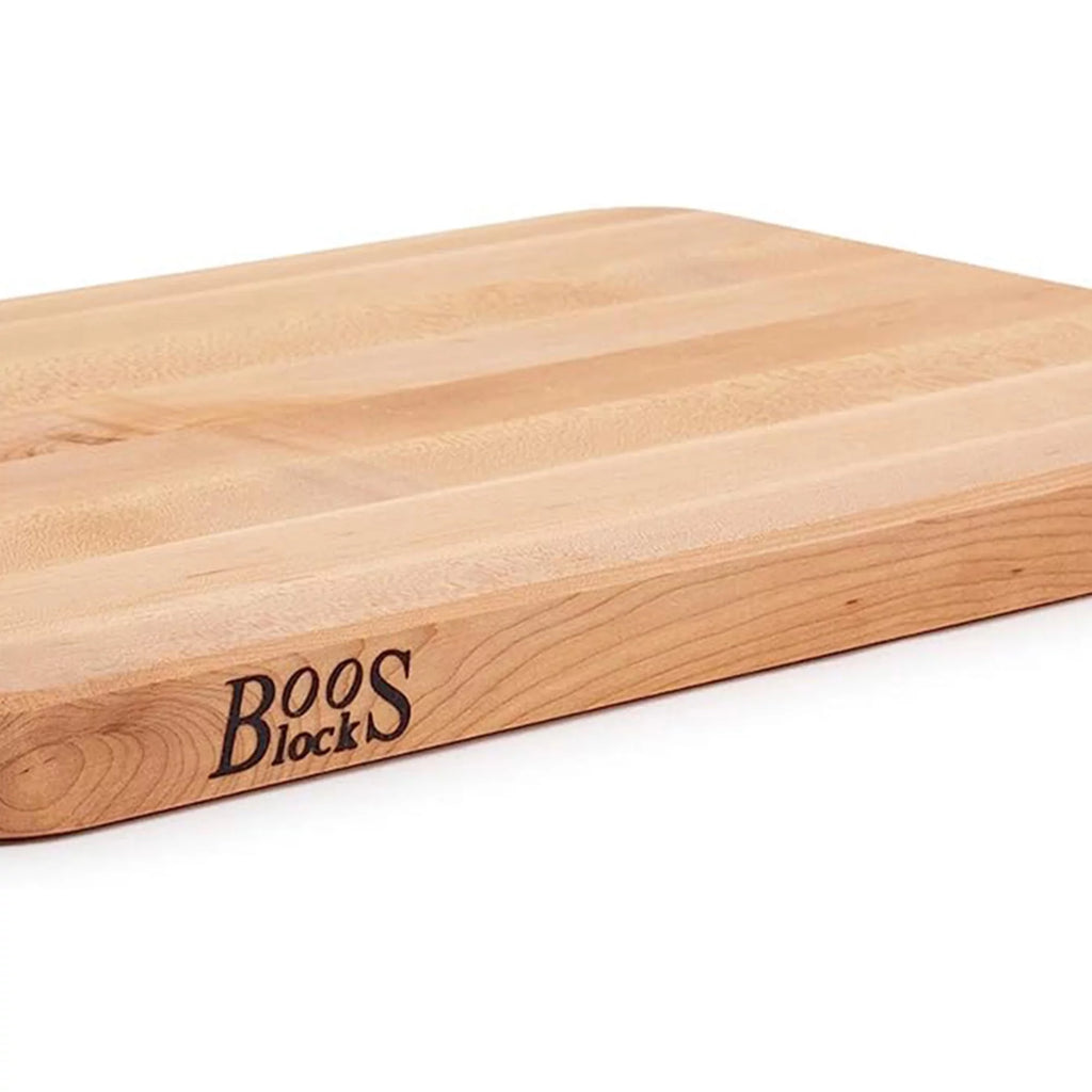 Maple Wood Cutting Board, 20 x 14 x 1.25 Inches I328