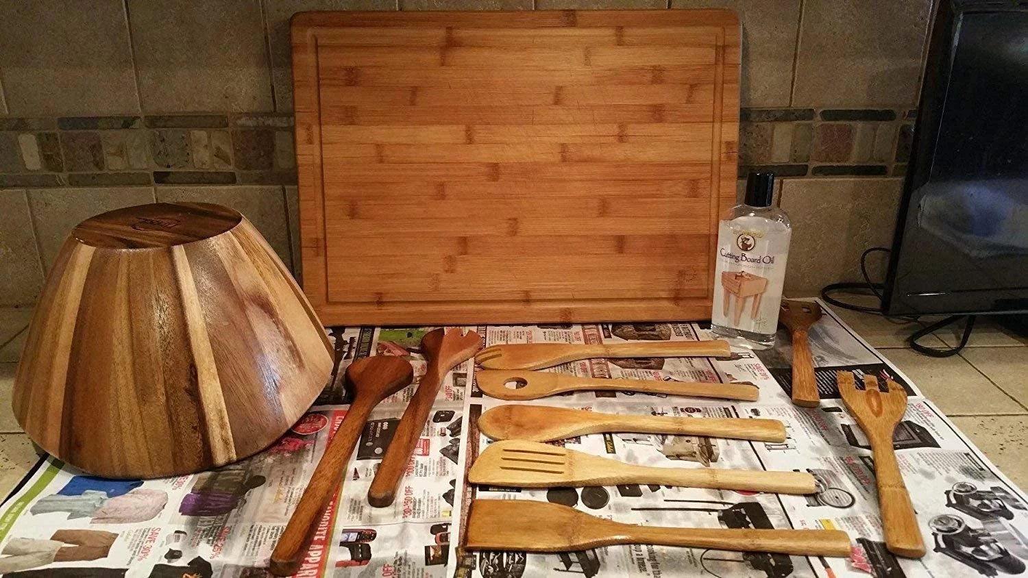 Butcher Block and Cutting Board Oil, 12-Ounce 3-Pack N5834