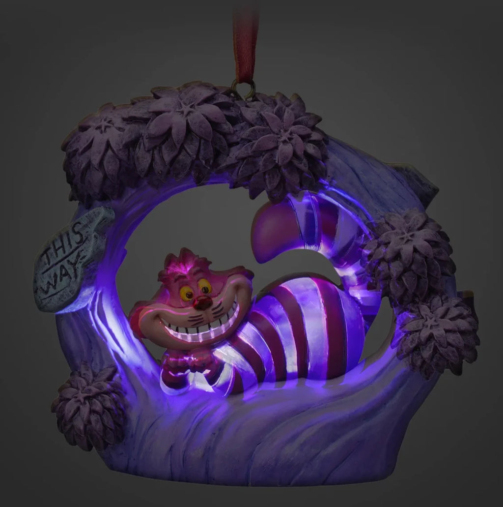 Cheshire Cat Light Up Magic Ornament N168695