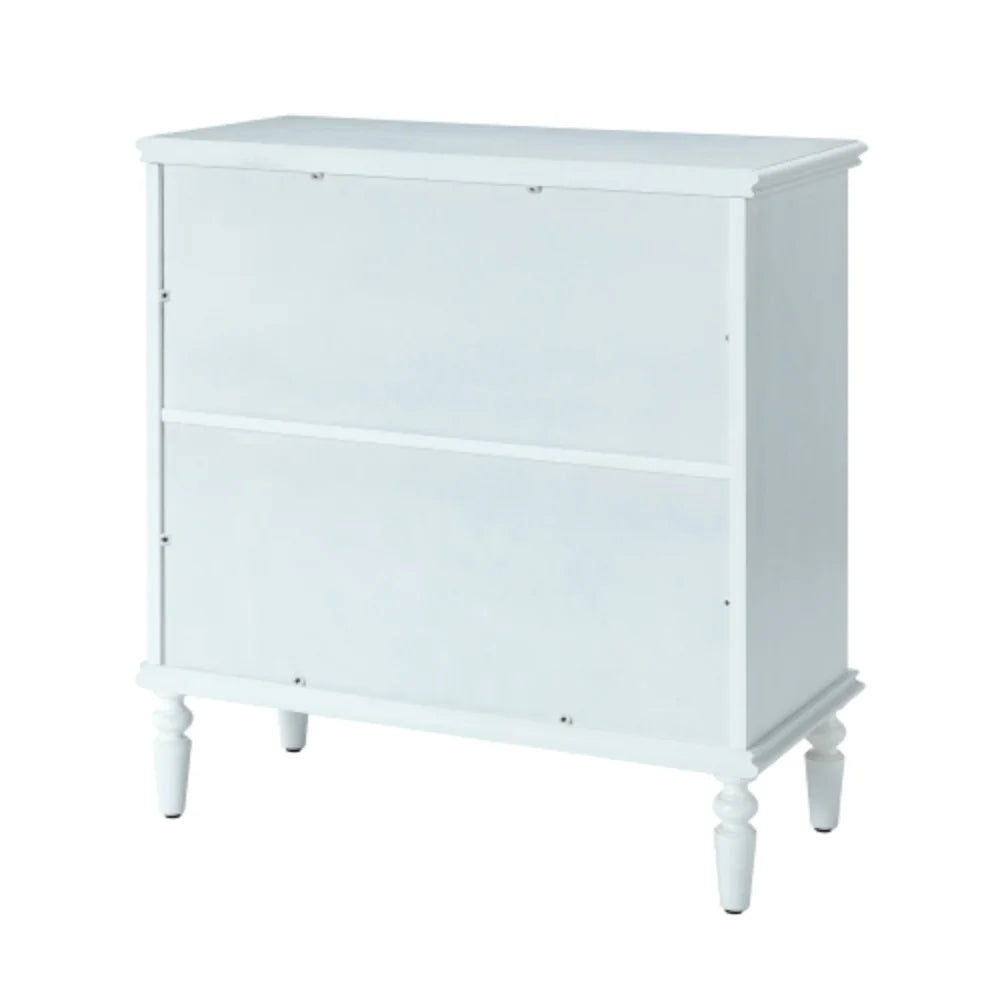 White 32" Tall 2-Door Accent Cabinet B47990