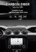 GZXinWei Carbon Fiber Dashboard Instrument Panel Car Sticker and Decals Trim Cover