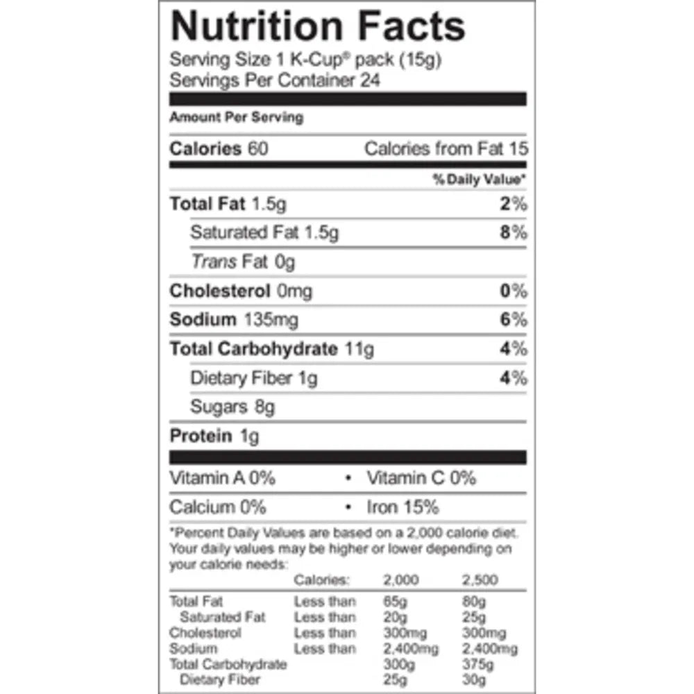 Dark Chocolate Hot Cocoa K-Cup Pods, 24 Count E13455