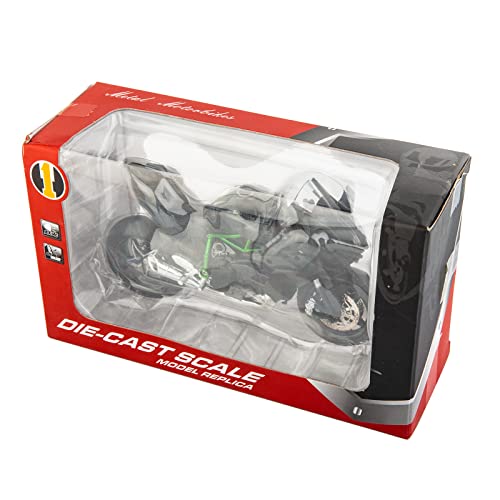 1:12 Kawasaki Ninja H2R Motorcycle Diecast Model with Suspension E7599