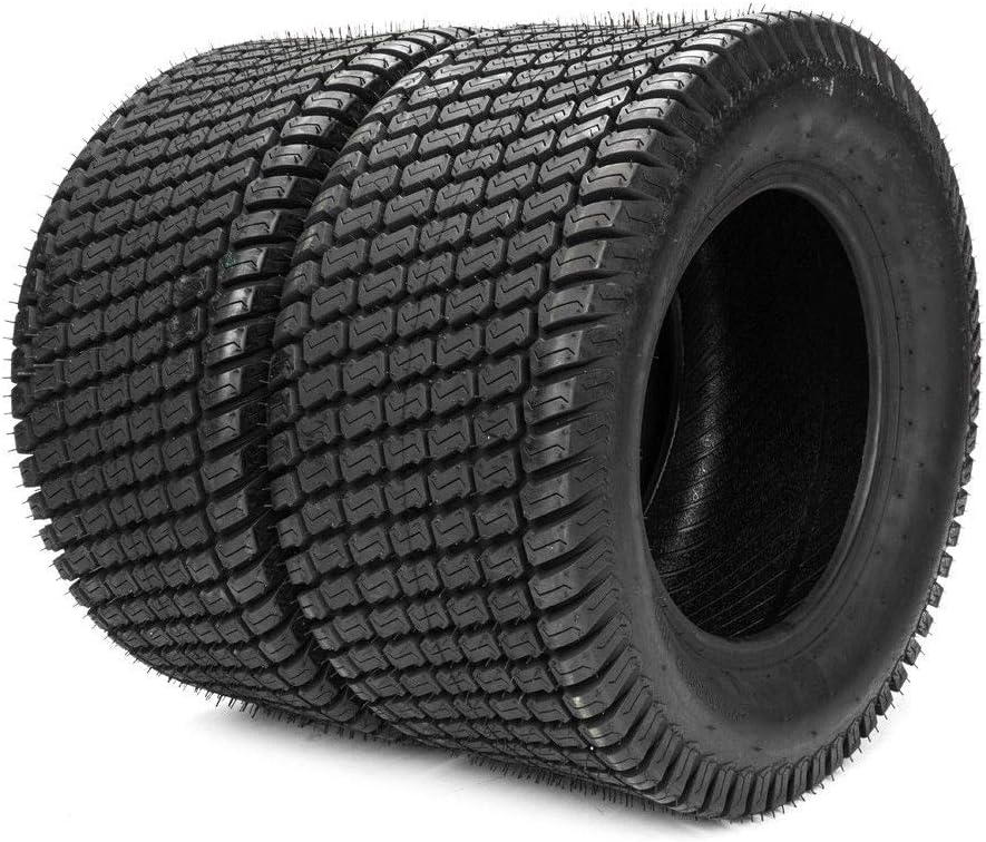24x12.00-12 Lawn Mower Tires 4 Ply Tubeless Set of 2 M869