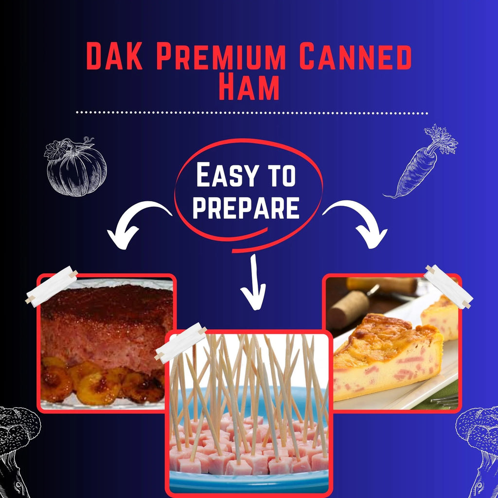 Canned Ham, Fully Cooked Ready to Eat, 4 ct. (16 oz) V4606