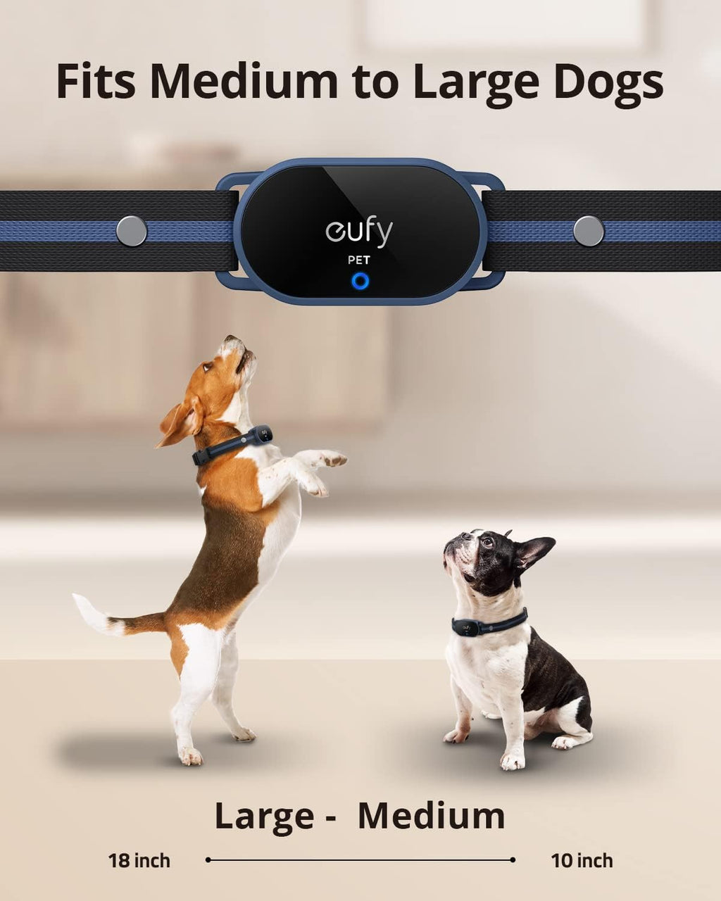 Rechargeable Dog Training Collar with Remote, 3 Modes, Waterproof, 2-Pack W4227