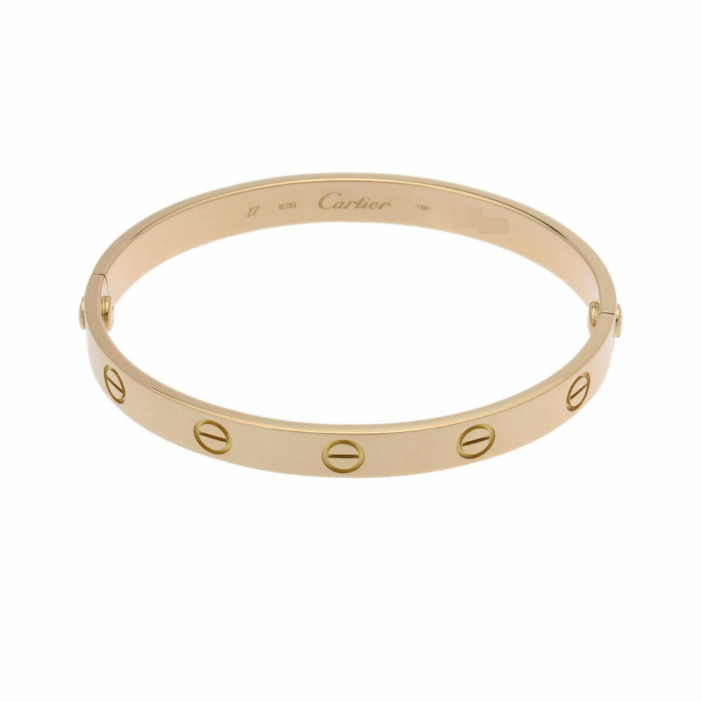 Pre-Owned CARTIER Love Bracelet Women's K18 Yellow Gold (Good)
