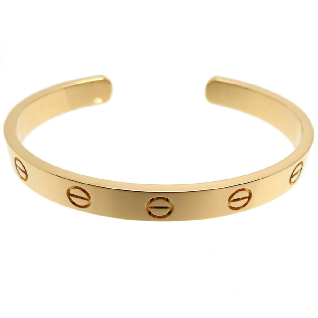 Pre-Owned 750 Yellow Gold Women's Open Bangle T745537