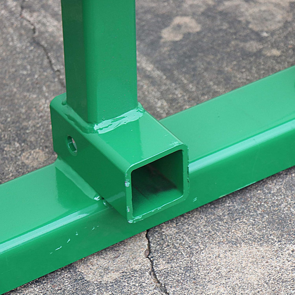 Heavy Duty Pallet Fork Frame with 48" Fork Blades and 2" Trailer Receiver Hitch B8654