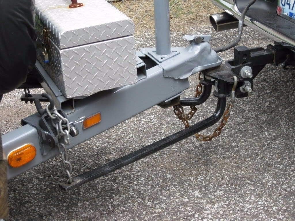 Heavy Duty Weight Distribution Hitch Bar for Trailer Sway Control, 1,000 lbs, 2-Inch Shank X6481