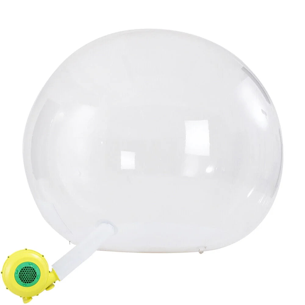 TFCFL 9.8ft Inflatable Bubble Tent PVC Clear for Outdoor Inflatable Dome Camping Bubble Tent Outdoor Rooftop