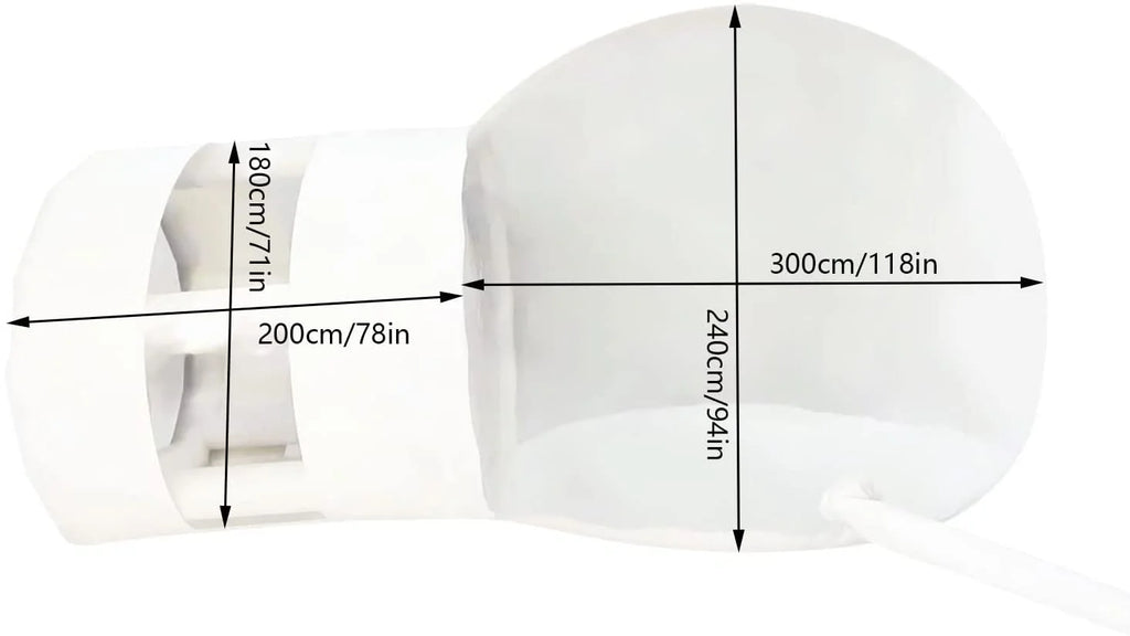 Inflatable Transparent Bubble Tent for Camping and Stargazing A1532
