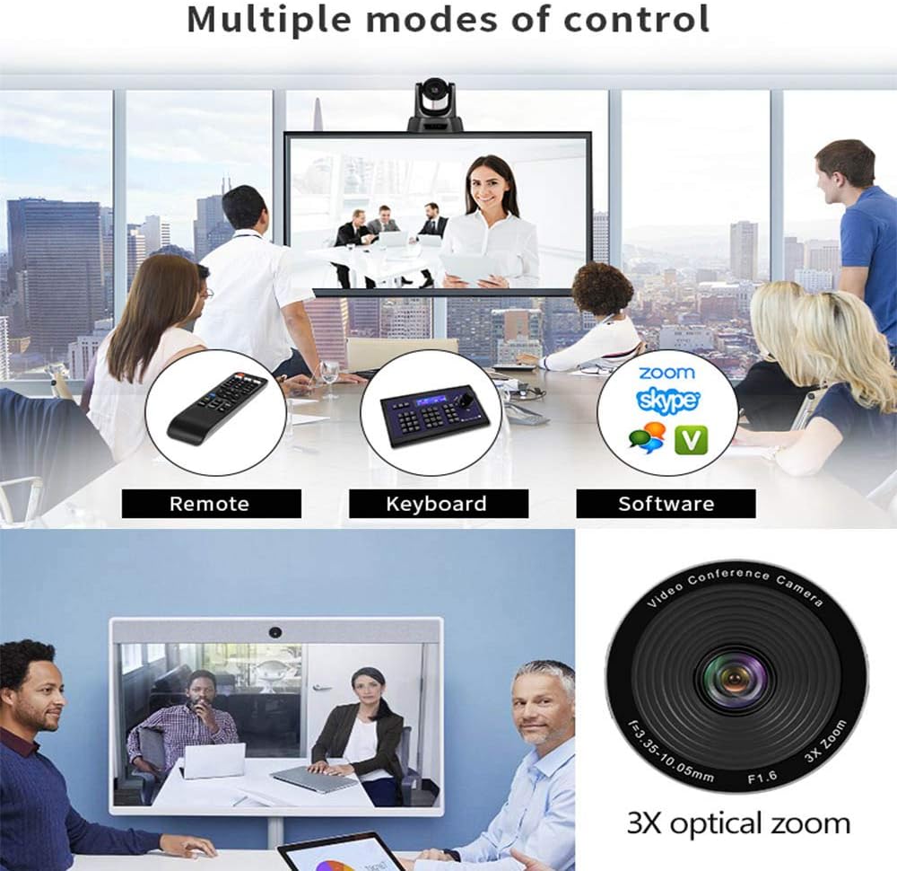 Conference Room Camera Full HD 1080p USB PTZ with 20x Optical Zoom P5725