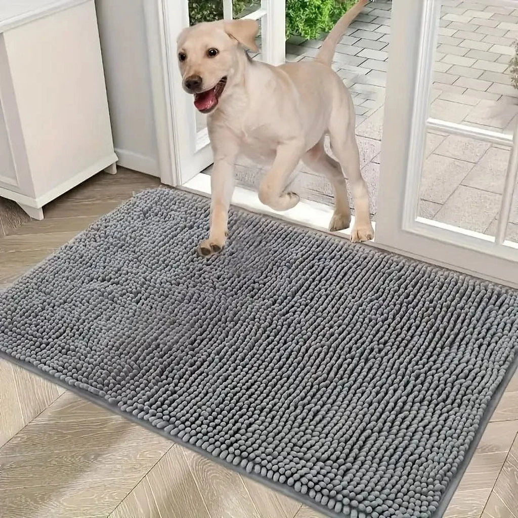 Dog Door Mat for Muddy Paws, Non-Slip Washable, Quick Dry R6860