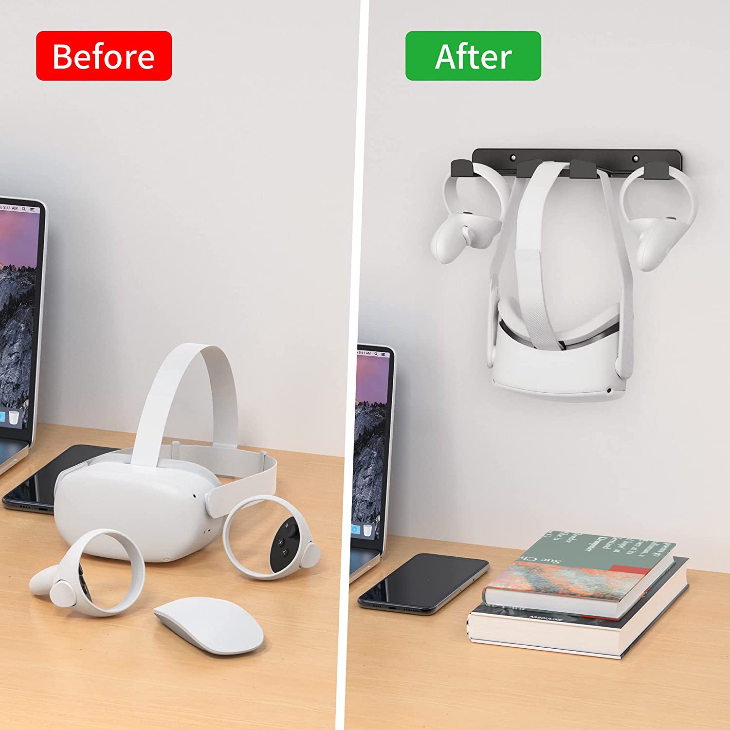 VR Wall Mount Storage Stand Display Holder Hook Z102644