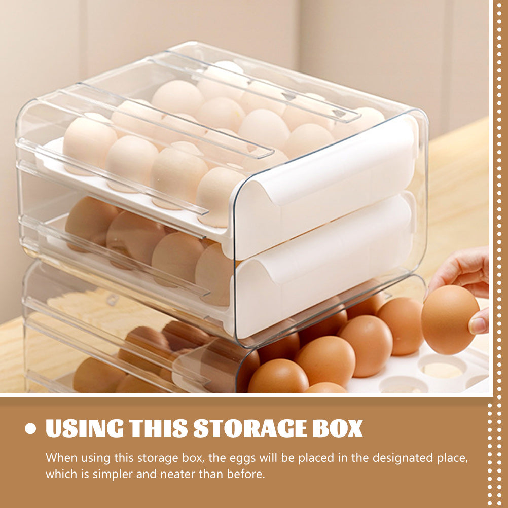 Egg Carton Organizer Storage Box E450093