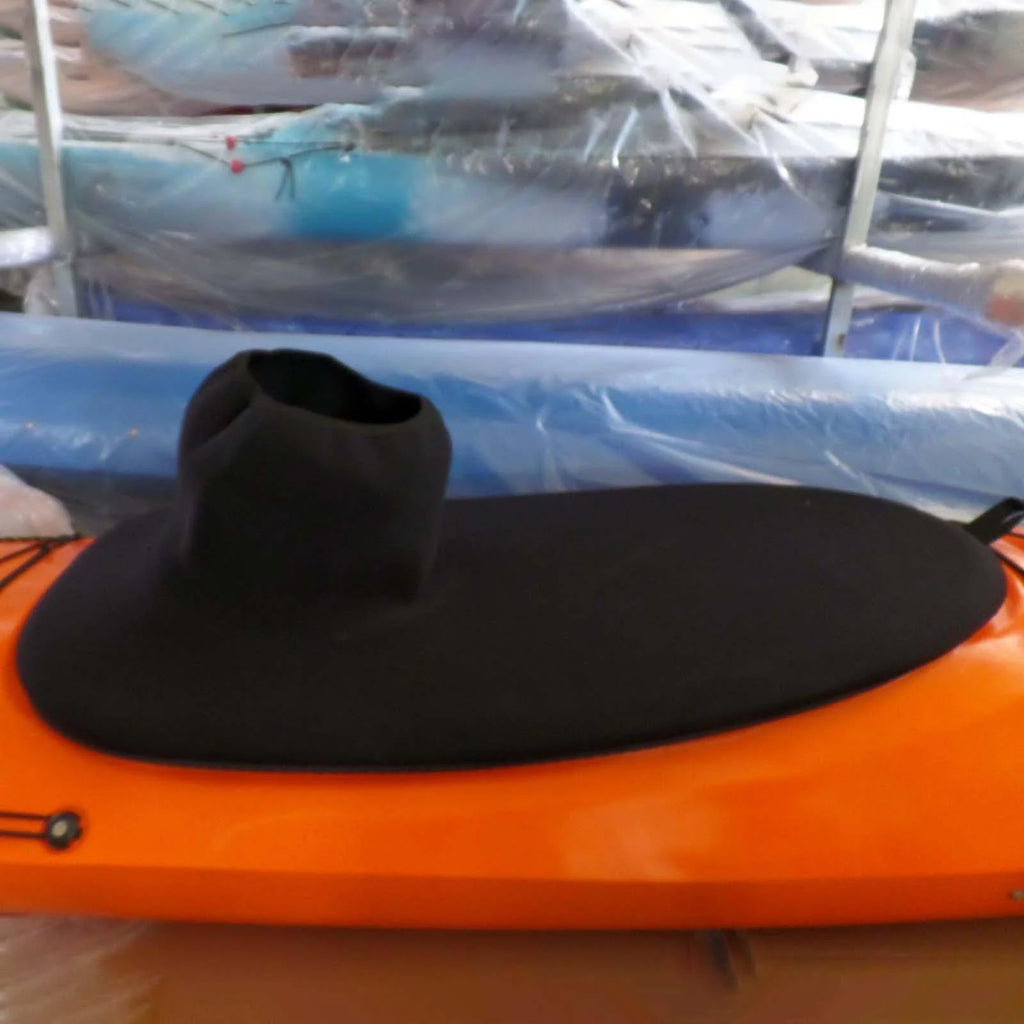 Adjustable Neoprene Kayak Spray Skirt, Waterproof Canoe Cover J82531