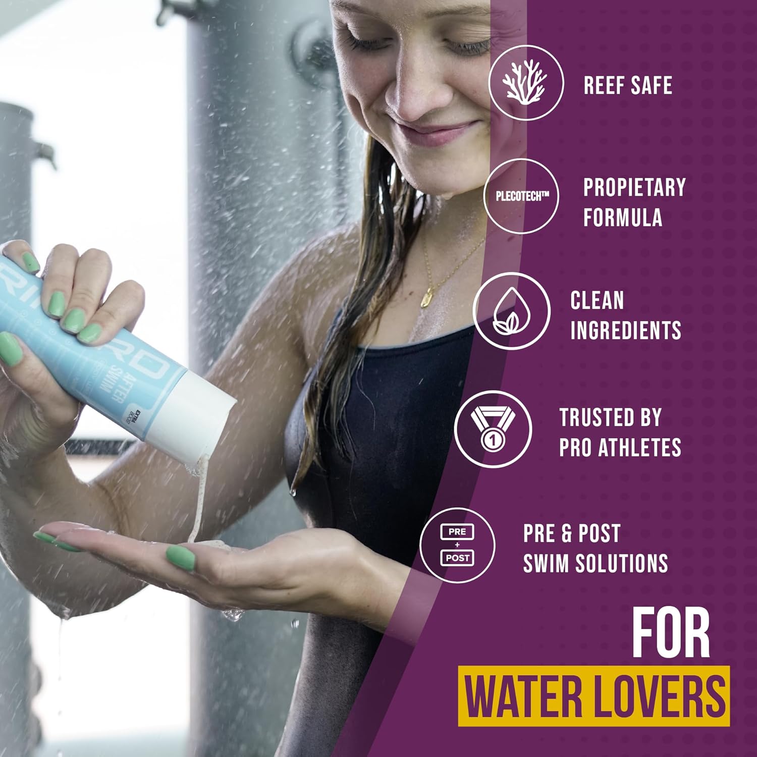 Chlorine Removal Shampoo, Conditioner & Body Wash Set H153
